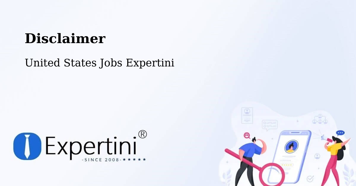 Disclaimer – Olympia - United States Jobs Expertini